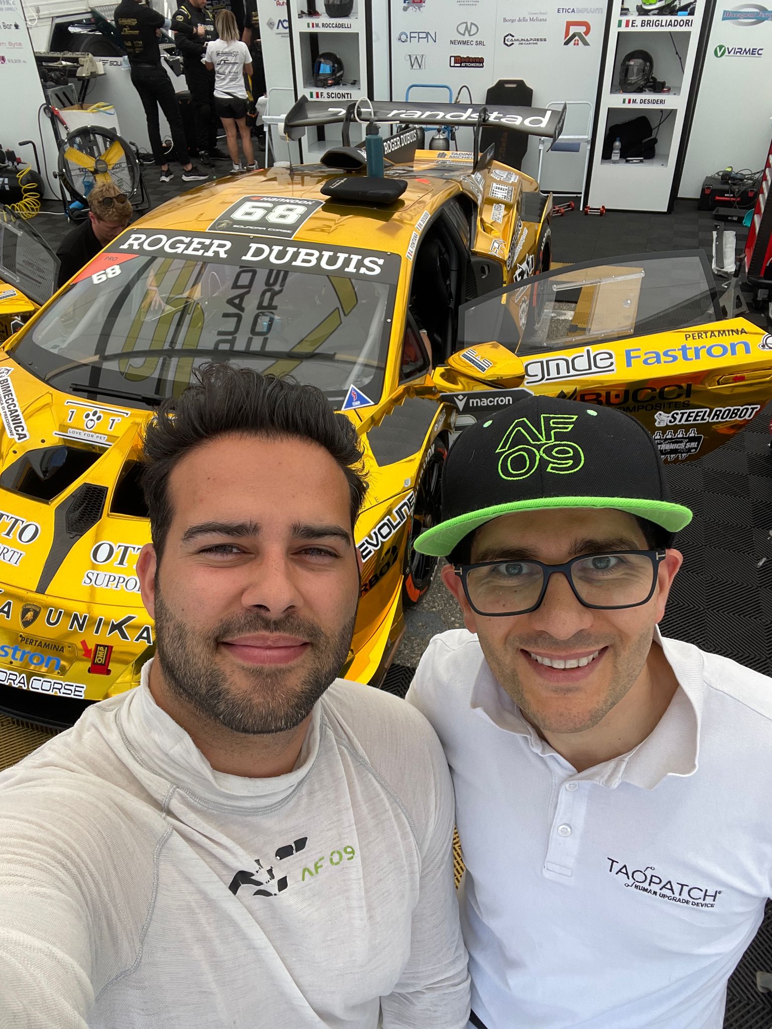 Andrea Fontana e Mattia Plati al Supertrofeo di Monza